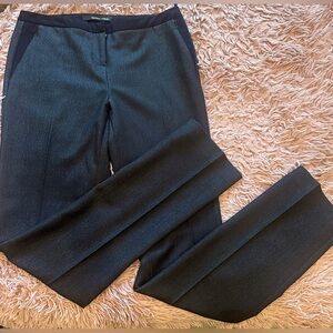 Amanda & Chelsea Pleated Black Tuxedo Pants SZ 4